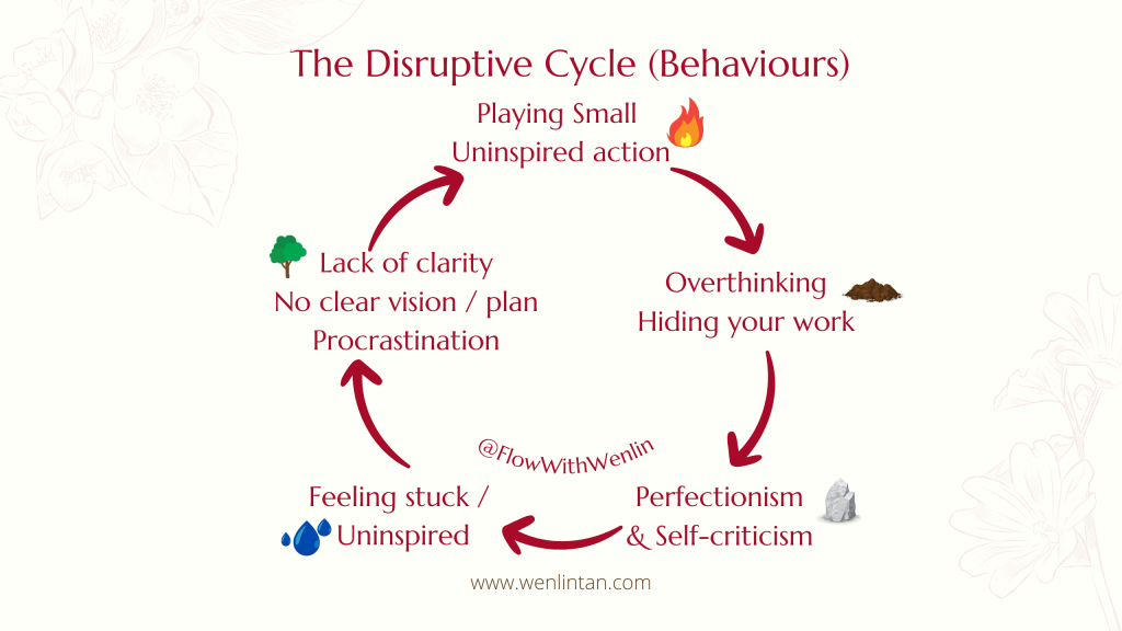 The Disruptive Cycle behaviours
