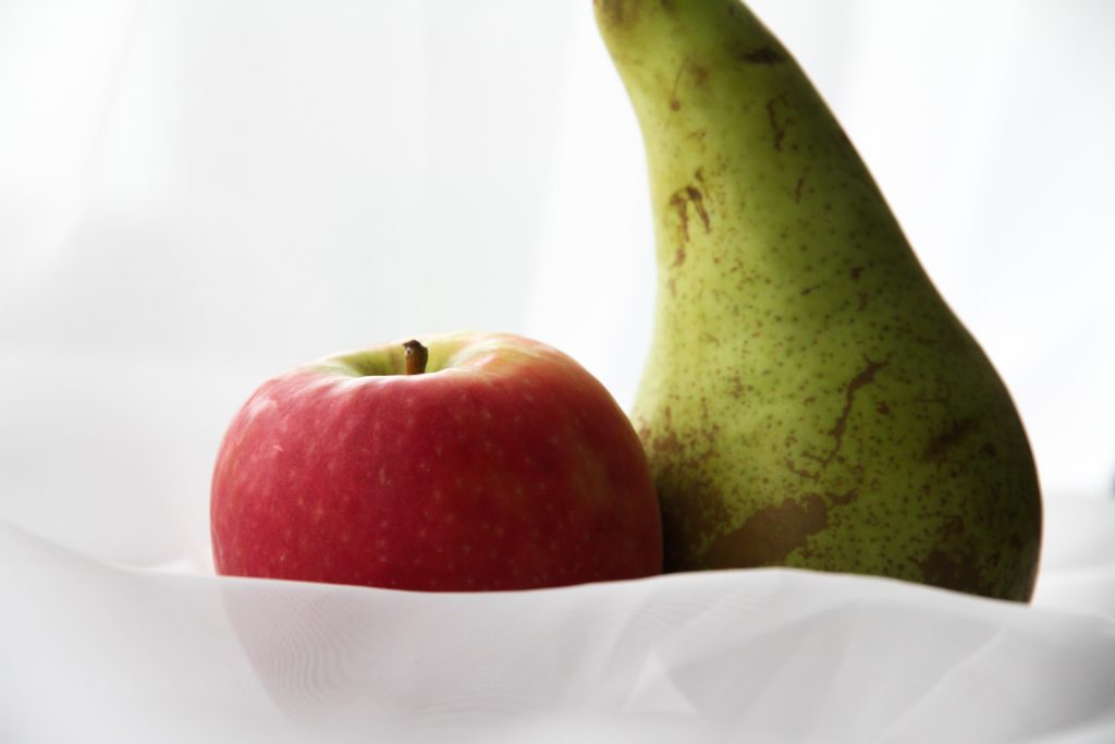 Why compare apples to pears? 