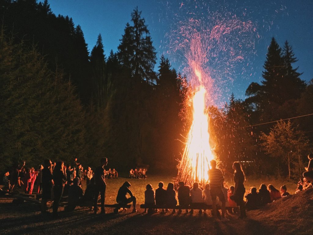 Summer solstice rituals: Summer Bonfire